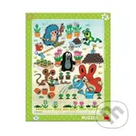 Deskové puzzle Krtek zahradník - puzzle z kategorie 15 - 60 dílků