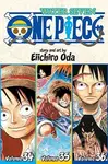 One Piece Volumes 34, 35 & 36 - Eiichiro Oda - kniha z kategorie Komiksy