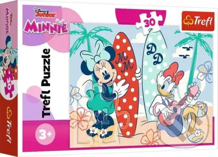 Farebná Minnie / Disney Minnie - puzzle z kategorie 15 - 60 dílků