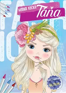 Módna kočka Táňa (Maľovanka s nálepkami)