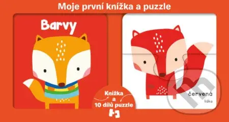 Moje první knížka a puzzle - Barvy (Knížka a 10 dílů puzzle) - kniha z kategorie Naučné knihy
