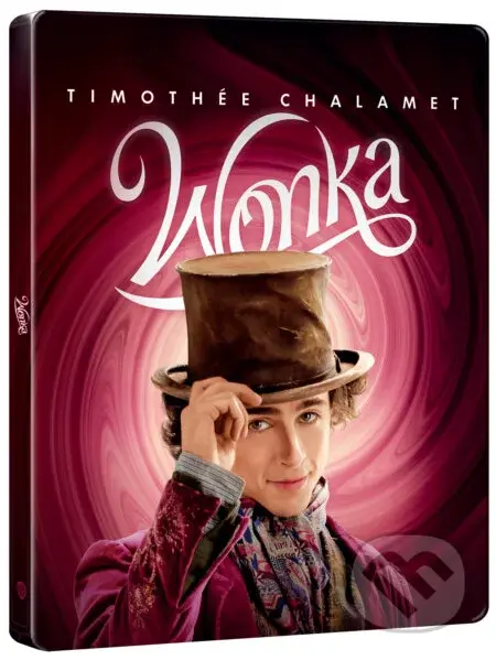 Wonka Steelbook (BD+DVD  - motiv Wonka) - Paul King - film z kategorie Rodinné a romantické