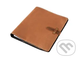 Diář A5 s nýty	- Ořechový