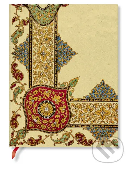 Paperblanks - zápisník Visions of Paisley Ivory Kraft