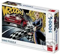 Pop art - Závody - puzzle z kategorie Auto-moto