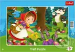 Červená Karkulka - puzzle z kategorie 15 - 60 dílků