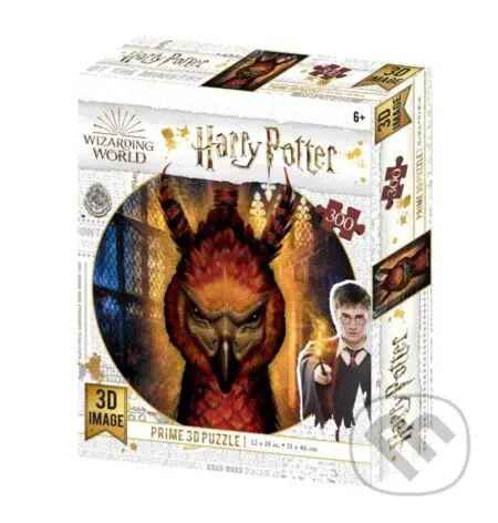 Harry Potter 3D puzzle - Fénix 300 dílků - puzzle z kategorie 3D puzzle