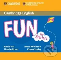 Fun for Starters - Audio CD (Third Edition) - Anne Robinson, Karen Saxby - audiokniha z kategorie Jazykové učebnice a slovníky