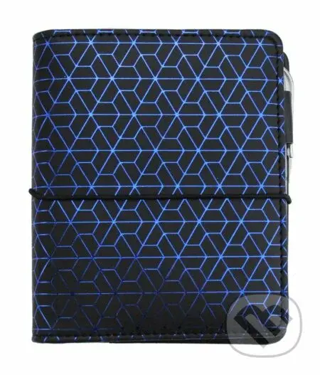 Diář: Geometrické tvary kroužkový S s vyměnitelným kalendáriem