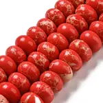Synthetic Imperial Jasper Dyed Beads Strands