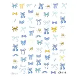 Bowknot Self Adhesive Nail Art Stickers Decals