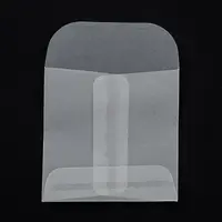 Square Translucent Parchment Paper Bags
