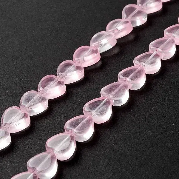 Transparent Glass Beads Strand