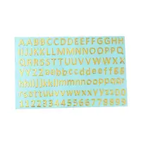 Brass Self-Adhesive Picture Stickers