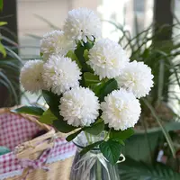 Handmade Cloth Artificial Dandelion Flower