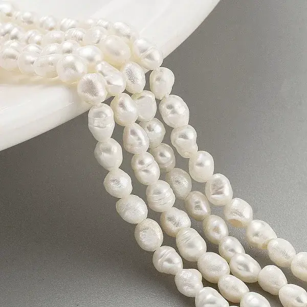 Natural Cultured Freshwater Pearl Beads Strands