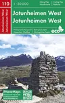 Jotunheimen West 1:50 000 (110),Jotunheimen West 1:50 000 (110)