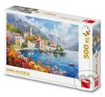 Puzzle 500XL Malovaná zátoka - puzzle z kategorie Města a stavby