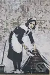 Banksy pohľadnica upratovačka