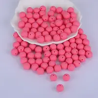 Round Silicone Focal Beads