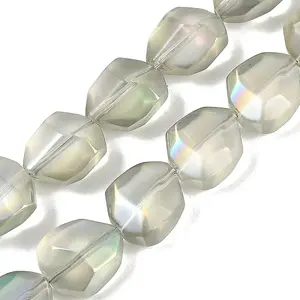 Electroplate Glass Beads Strands