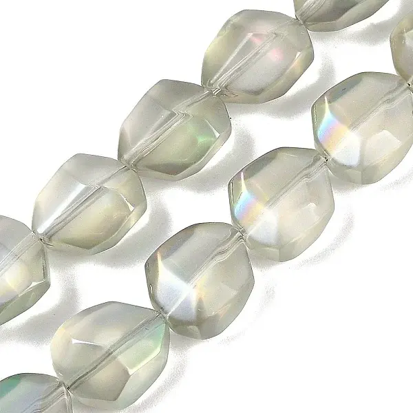 Electroplate Glass Beads Strands