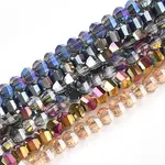 Electroplate Glass Beads Strands