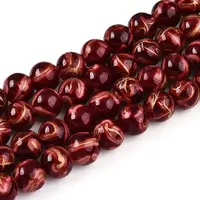 Baking Painted Glass Beads