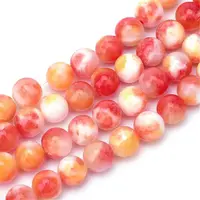 Natural Dyed Persian Jade Gemstone Bead Strands