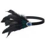 Elastic Feather Headbands