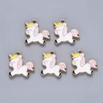 Alloy Enamel Pendants