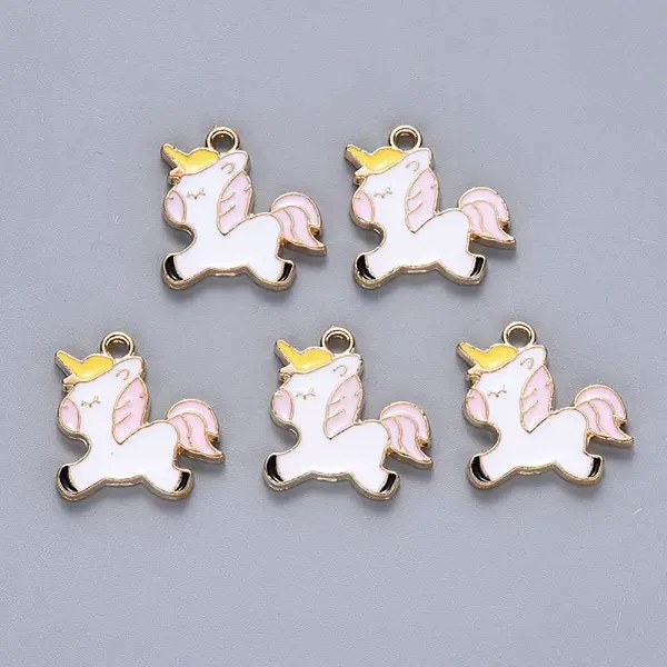 Alloy Enamel Pendants