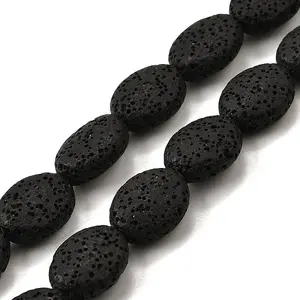 Dyed Natural Lava Rock Beads Strands