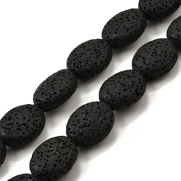 Dyed Natural Lava Rock Beads Strands
