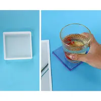 DIY Squre Coaster Silicone Molds