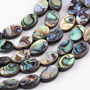 Natural Abalone Shell/Paua Shell Beads Strands