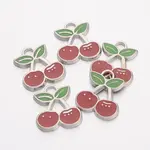 Alloy Enamel Pendants