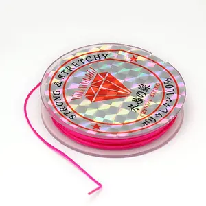 Flat Elastic Crystal String