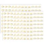 PET Film Crown Pattern Ceramics Clay Water Transfer Paper