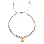 Natural Lapis Lazuli Braided Bead Bracelet