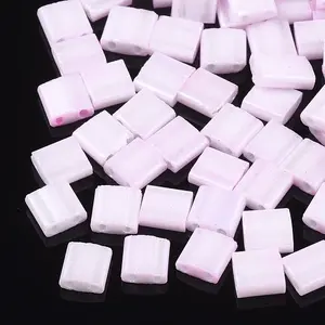 2-Hole Opaque Glass Seed Beads