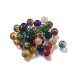 Picasso Transparent Glass Beads