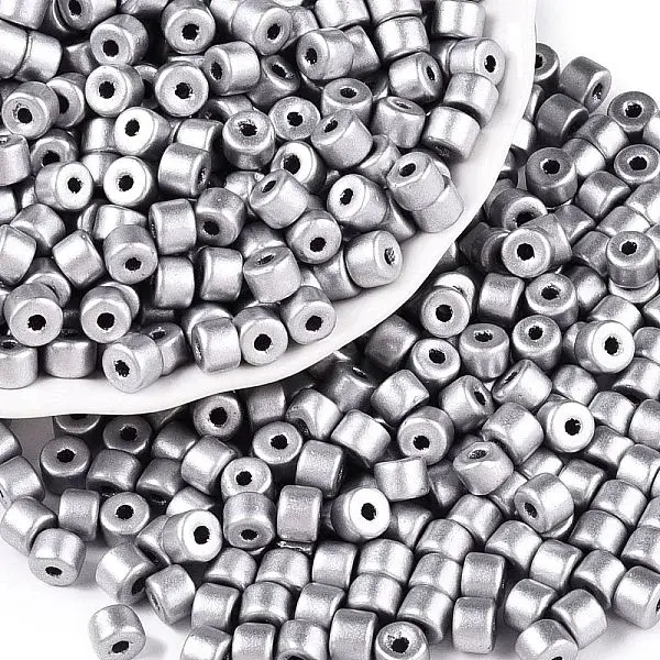 Baking Paint Pearlized Glass Seed Beads