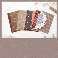 10 Sheets Invitation Card Scrapbook Paper Pad