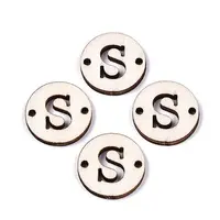 Unfinished Natural Poplar Wood Links Connectors