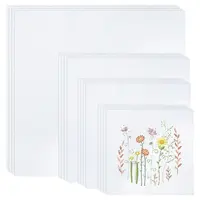 16Pcs 4 Style Punch Embroidery Fabric
