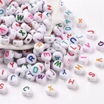 Opaque White Acrylic Beads