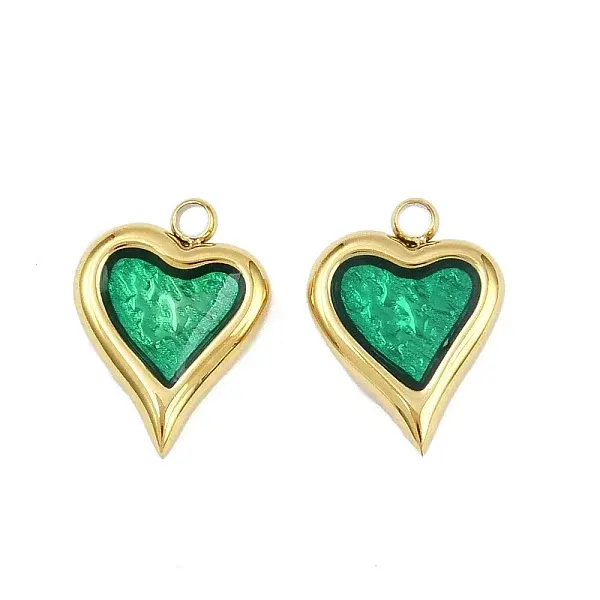 304 Stainless Steel Enamel Pendants