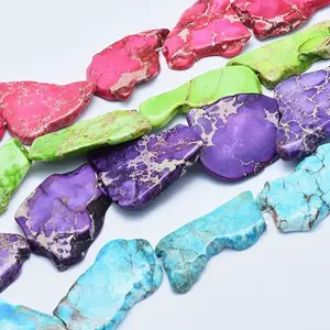 Natural Imperial Jasper Beads Strand