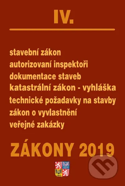 Zákony 2019/IV (CZ) - kniha z kategorie Byznys a management